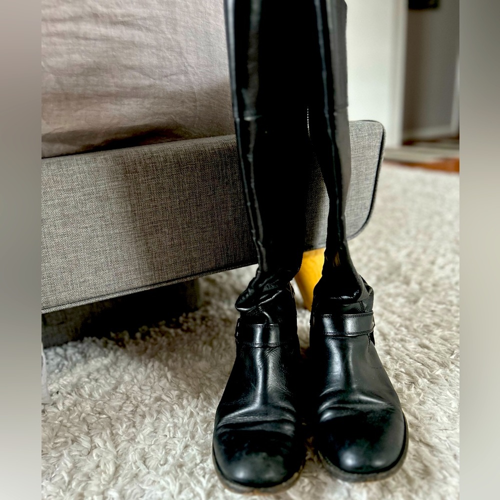 Frye Melissa Harness Tall Extended Calf Boot